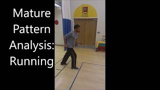 Mature Pattern of Running