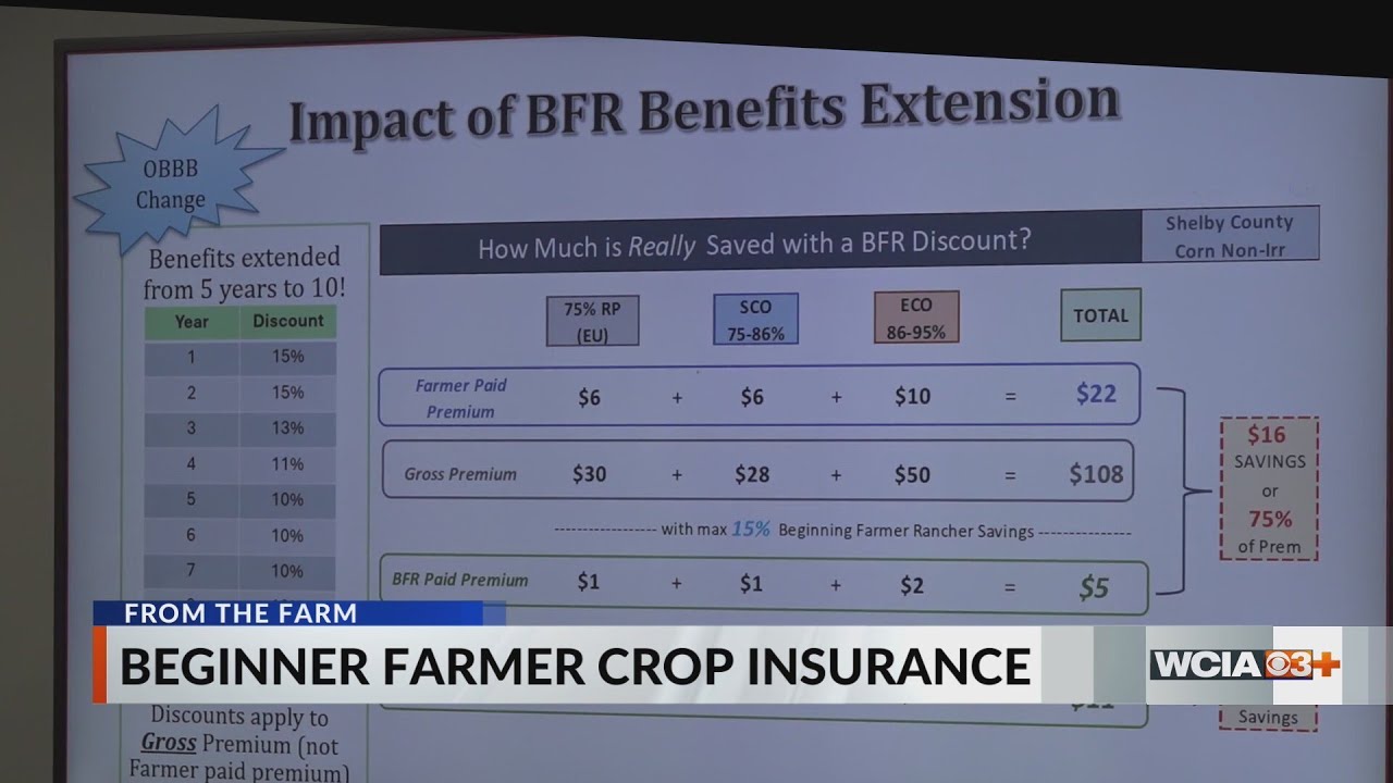 From the Farm: Beginner farmer crop insurance
