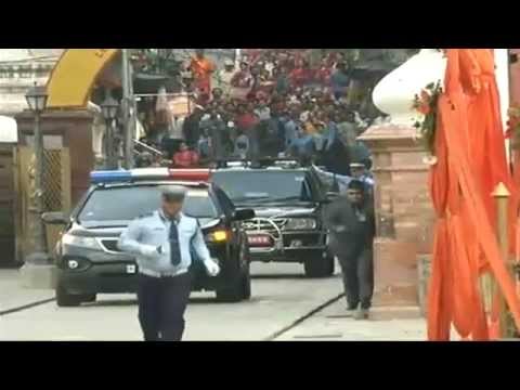 PM arrives at Pashupatinath Temple in Kathmandu, Nepal