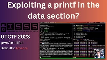 printf exploit in the data section - UTCTF 2023 - pwn/printfail