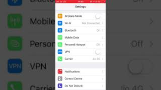 VPN switching between WiFi/LTE screenshot 4