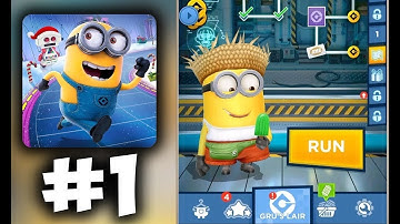 Despicable Me: Minion Rush - Gameplay Walkthrough Part 1 (iOS, Android, PC)