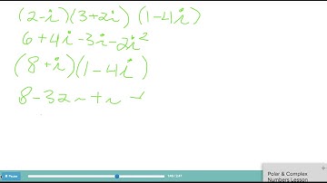 Multiply 3 Complex Numbers