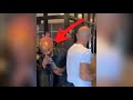 Mike Tyson Scaring MMA fighter with Peekaboo!