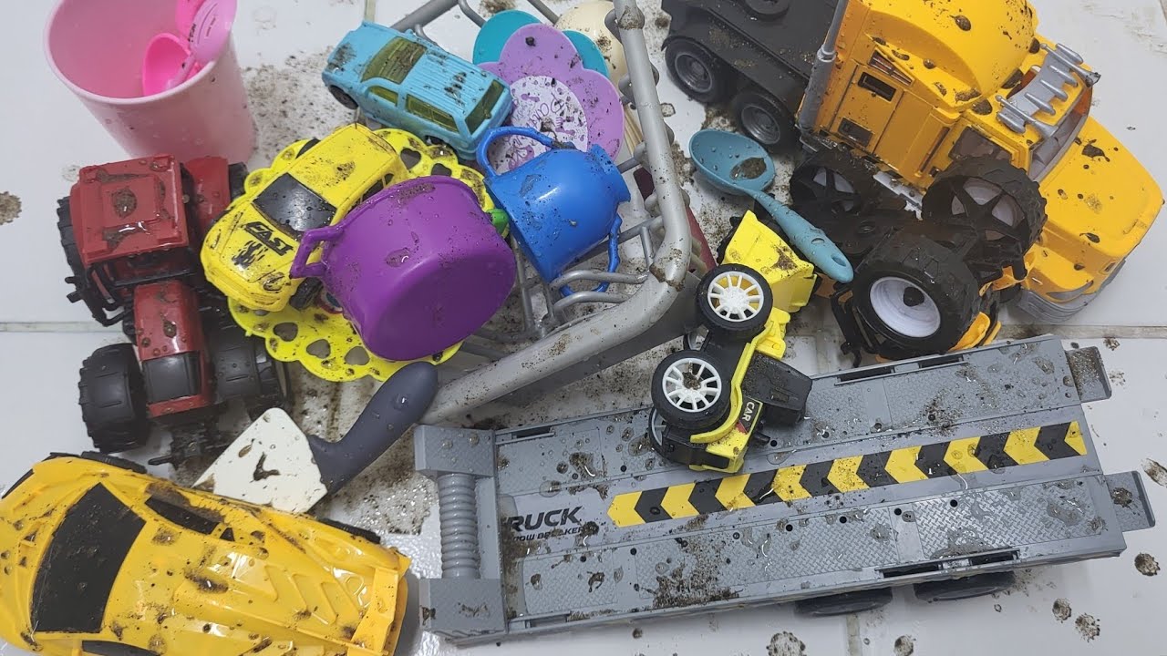 Toys bommalanu అన్ని clean చేశాను truck bomma tractor bomma kitchen sets bommalu మొత్తం 