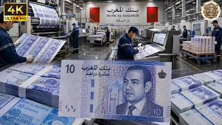Inside Morocco's Money Factory: The Currency of Africa's Last Standing Monarchy (Full Process)