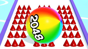 Ball Run 2048 NEW UPDATE Android iOS Gameplay Level 501-600