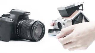 Polaroid SX-70 vs Canon Rebel T5: What's Inside? | Tech Guts | WIRED