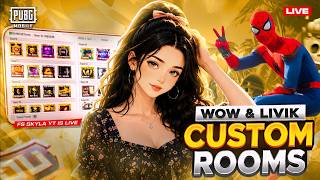 🔴PUBG MOBILE - 120 UC LIVIK & ERANGLE CUSTOM ROOMS 💗✨ screenshot 1
