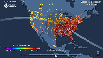 GLOBE Observer Quick Data Viz  - 5 Min Intervals with Eclipse Shadow
