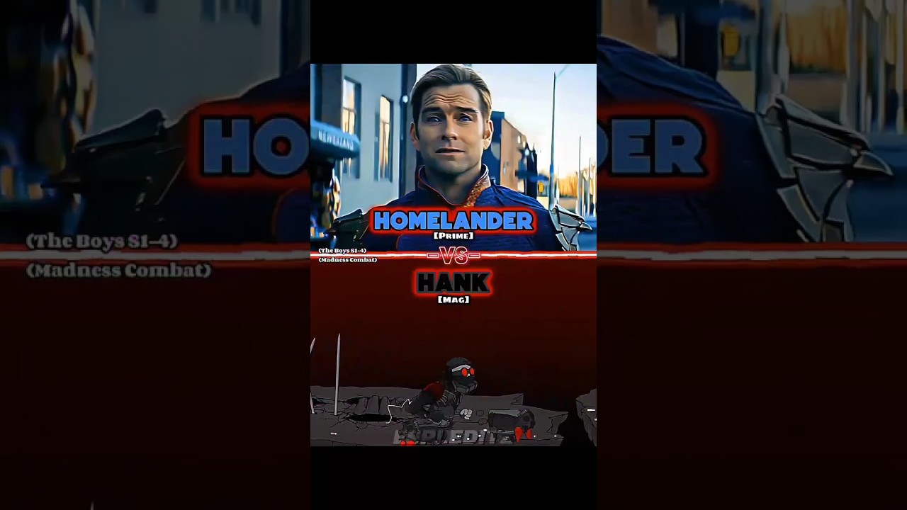 Hank J. Wimbleton Vs Homelander