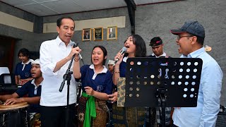 Presiden Jokowi Kunjungi SMKN 3 Sukawati, Gianyar, 31 Oktober 2023