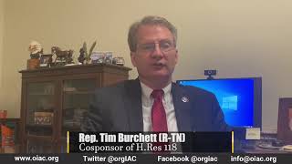 Rep. Tim Burchett (R-TN) Condemns Iran Regime's State-Sponsored Terrorism, Rights Abuses. 3/3/21