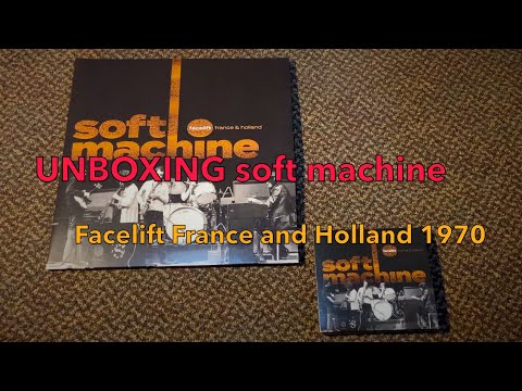 Soft Machine "Facelift France and Holland 1970"  unboxing video