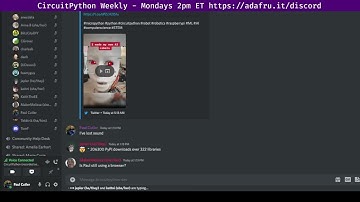 CircuitPython Weekly Meeting for November 7, 2022 #adafruit