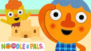 Hide and Seek 2 | Playground Vocabulary | Lower Case version | Noodle & Pals