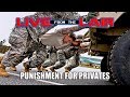 Punishment for Privates | Live From The Lair