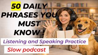 50 Everyday English Phrases for Beginners | Easy English Conversation screenshot 1