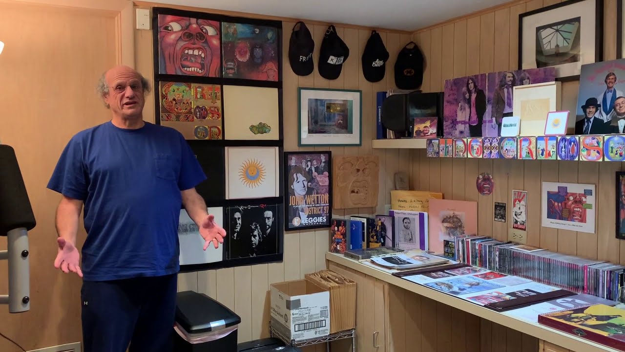 King Crimson - Vinyl Record Display Review