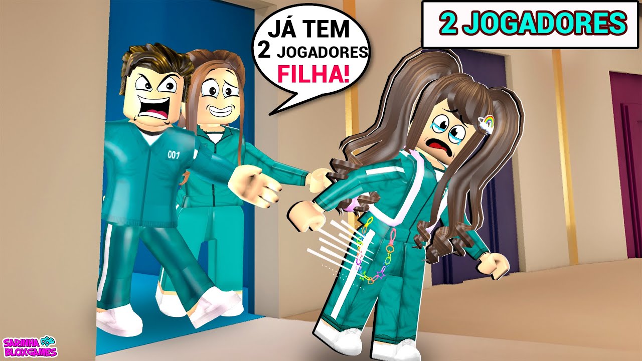 ME EMPURRARAM PRA FORA DA SALA NO NOVO JOGO DO ROUND 6!! 😥ROBLOX