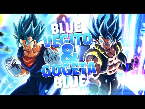 TOP TIER SUPER ATTACKS! NEW LR BLUE GOGETA & VEGITO BLUE SA ANIMATIONS| DBZ Dokkan Battle