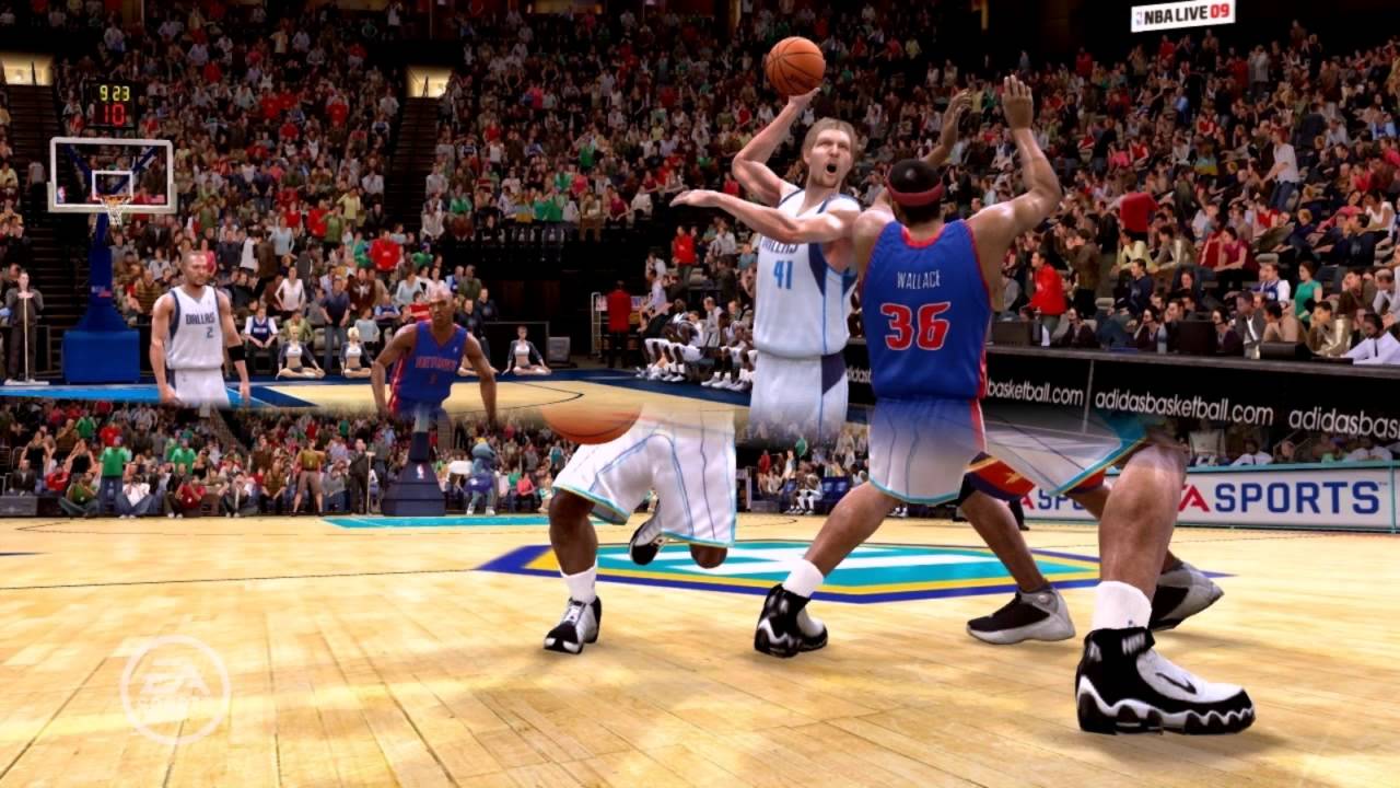 NBA Live 09 PC 2008 Gameplay