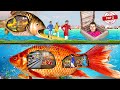 Giant Magical Gold Fish Underwater Fish Supermarket Hindi Stories Hindi Kahani Bedtime Moral Stories