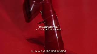 puppy pound - jazmin bean (s l o w e d & reverb)