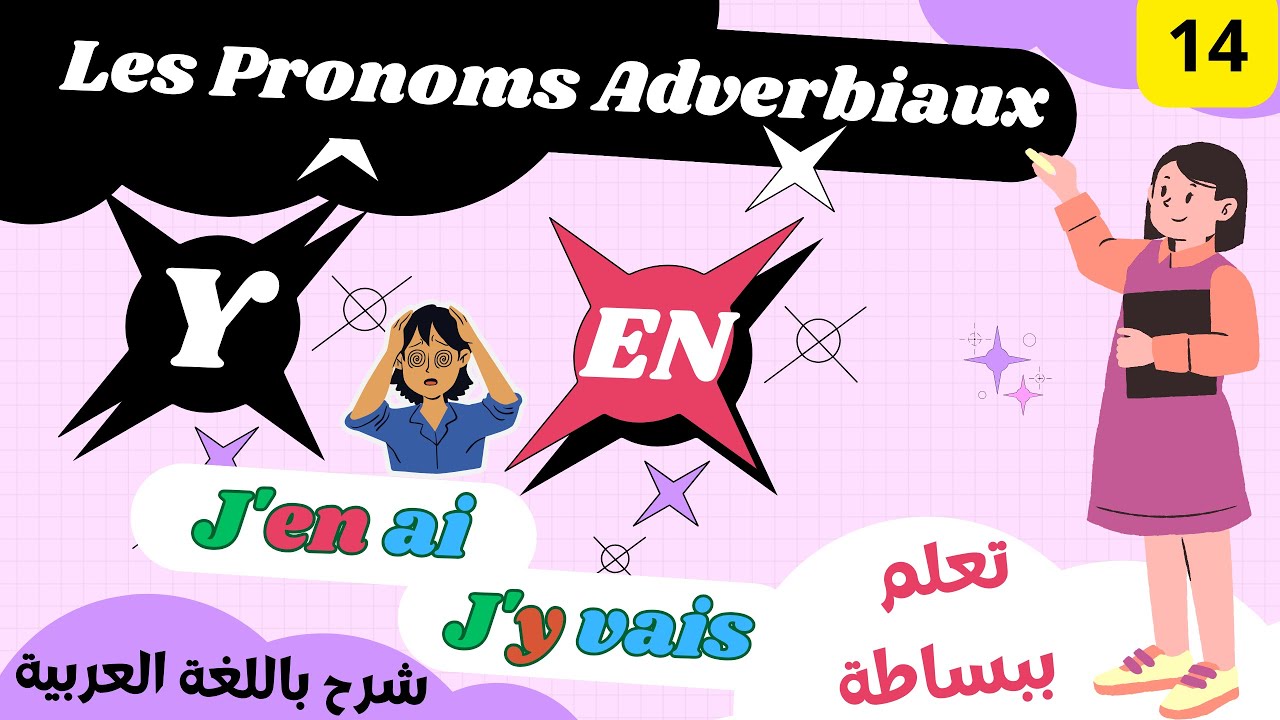 Les Pronoms Adverbiaux En Et Y Youtube