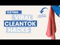 LAUNDRY STRIPPING || DOES THIS CLEANTOK HACK WORK?