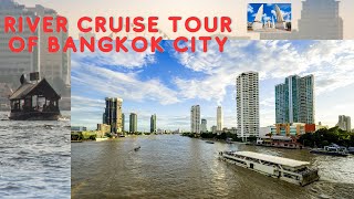 Bangkok CHAO PHRAYA RIVER Cruise Sightseeing | Hop on Hop Off Bangkok Tourist Boat