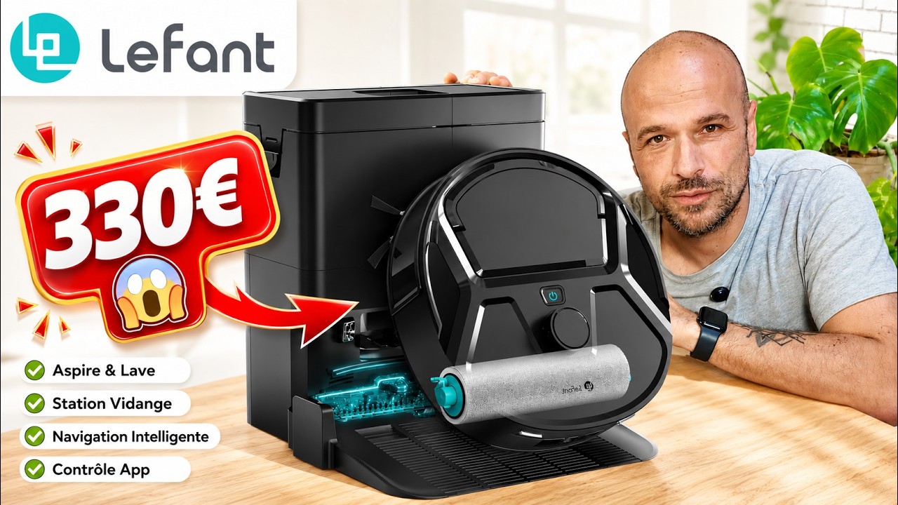 Ce ROBOT aspirateur/Laveur PAS CHER concurrence le HAUT de GAMME ? (Lefant M210 pro OMNI)