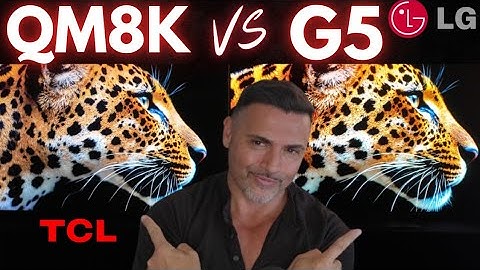 LG G5 Battles The TCL QM8K! 83" vs 85" TITANS COLLIDE!
