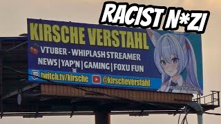 Redditors are having a METLDOWN AFTER VTUBER BILLBOARD