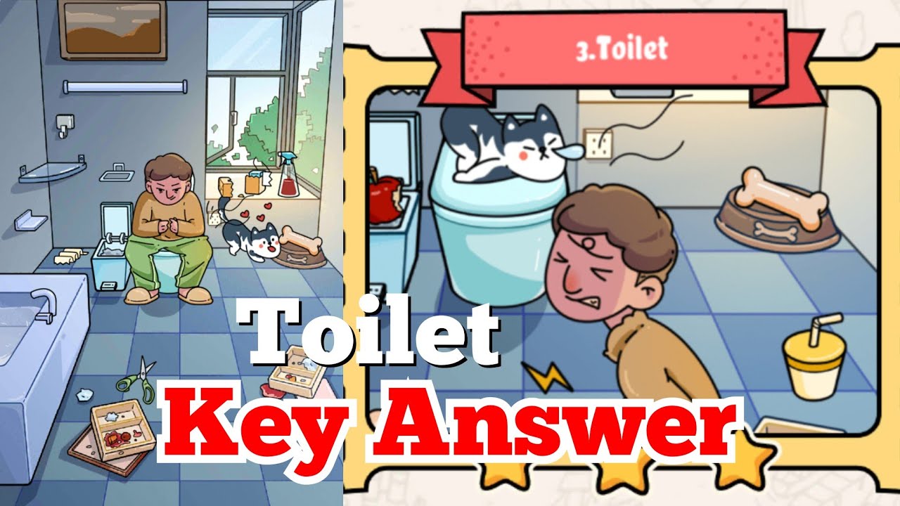 FIND OUT: TOILET ( Gameplay/ Key answer/Walkthrough)