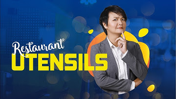 Tên Dụng Cụ Trong Nhà Hàng Bằng Tiếng Anh | Hướng Nghiệp Á Âu