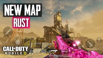 NEW RUST MAP GAMEPLAY in CALL OF DUTY MOBILE!! COD MOBILE (No Commentary) #Gameplay4  (COD)