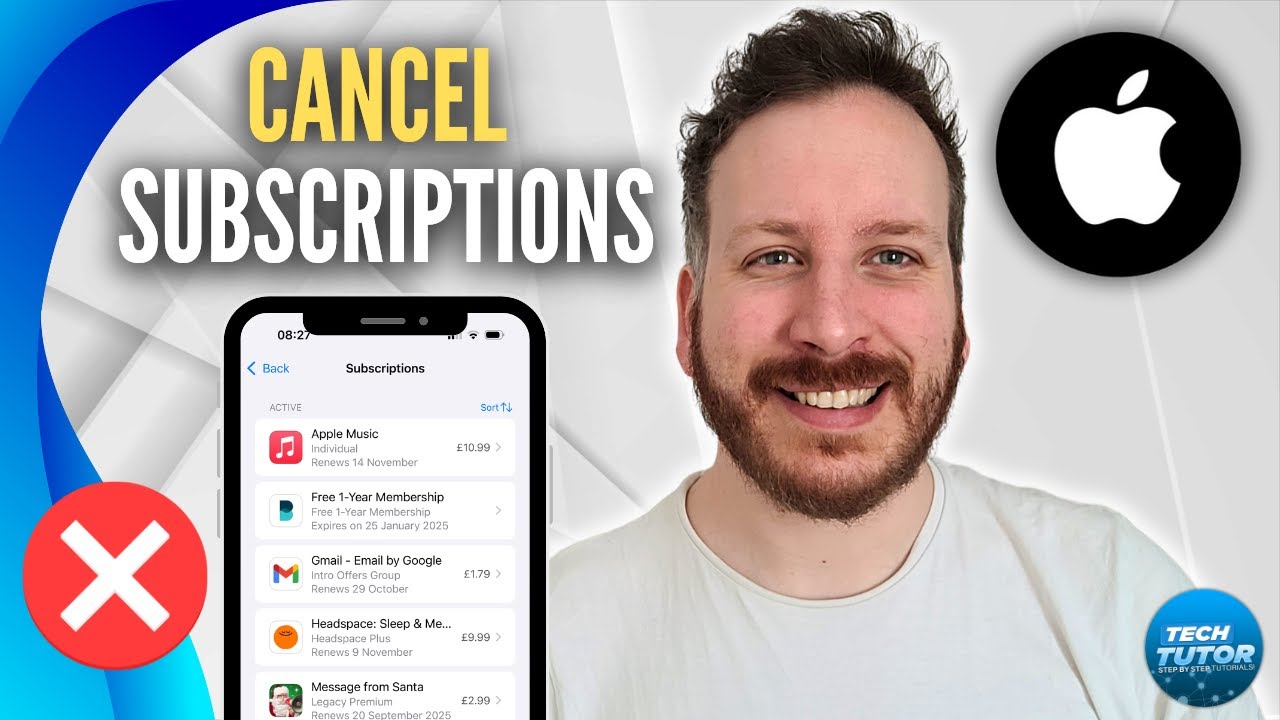 How To Cancel Subscriptions On iPhone - YouTube