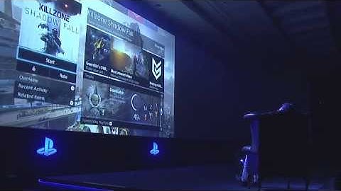 PlayStation 4 Interface Demo Gamescom 2013