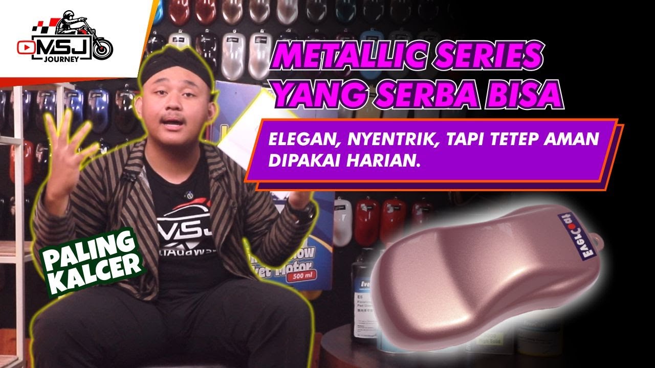 METALLIC SERIES ANDALAN! WARNA PALING FLEKSIBEL | REVIEW CAT MSJ