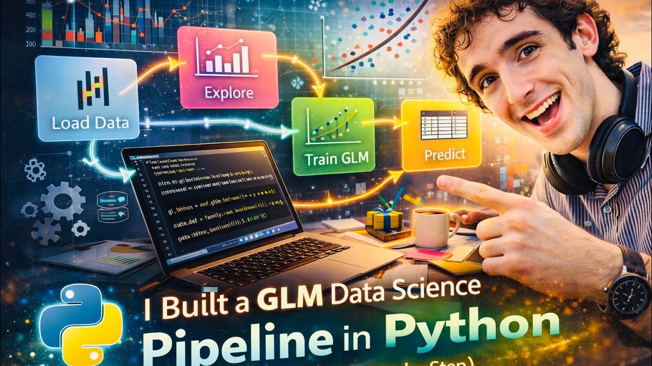 I Built a GLM Data Science Pipeline in Python (Step by Step)