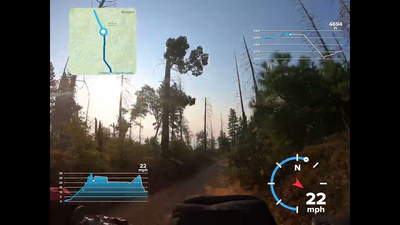 Miami trails 9/6: Miami Mtn Rd. to Ridge Trail to Ponderosa Fireline