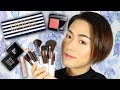 新しいブラシ使ってメイクしてみた。