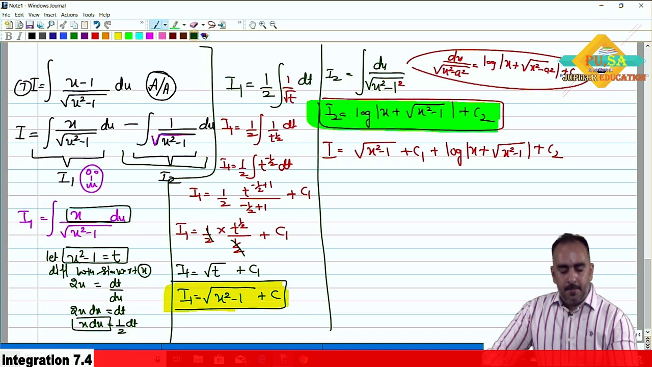 Integration Lec no-23 by Sameer Kohli sir - YouTube