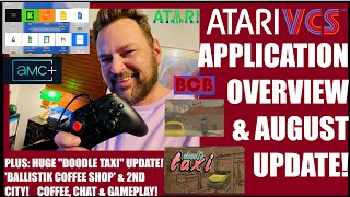 Atari VCS Application Overview + HUGE "Doodle Taxi" Update! Tour of my #BCB Coffee Shop & 2nd City! screenshot 3