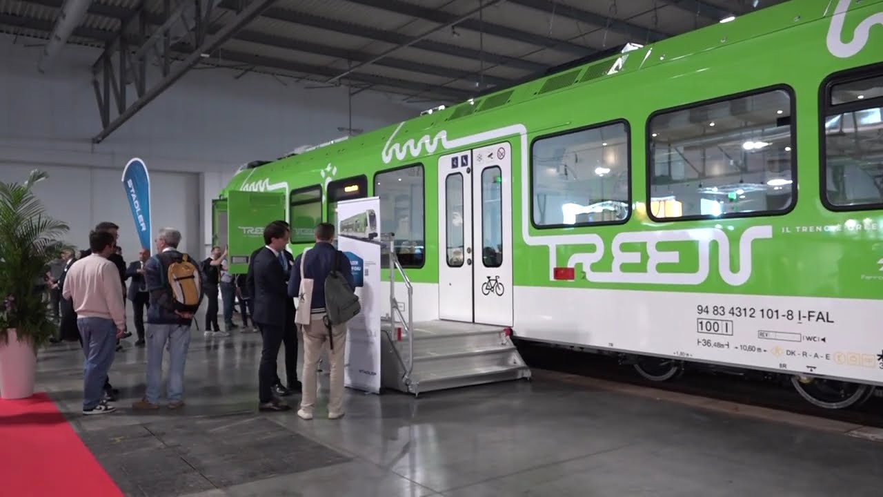 Ecco TREEN il primo treno a batteria d'Italia per FAL