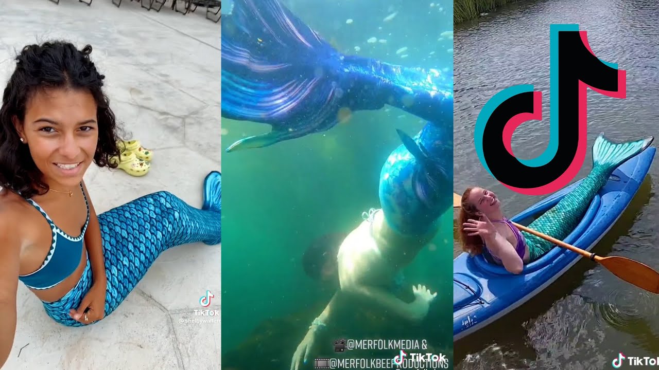 TikTok Fin Fun Mermaid Summer Compilation 2022