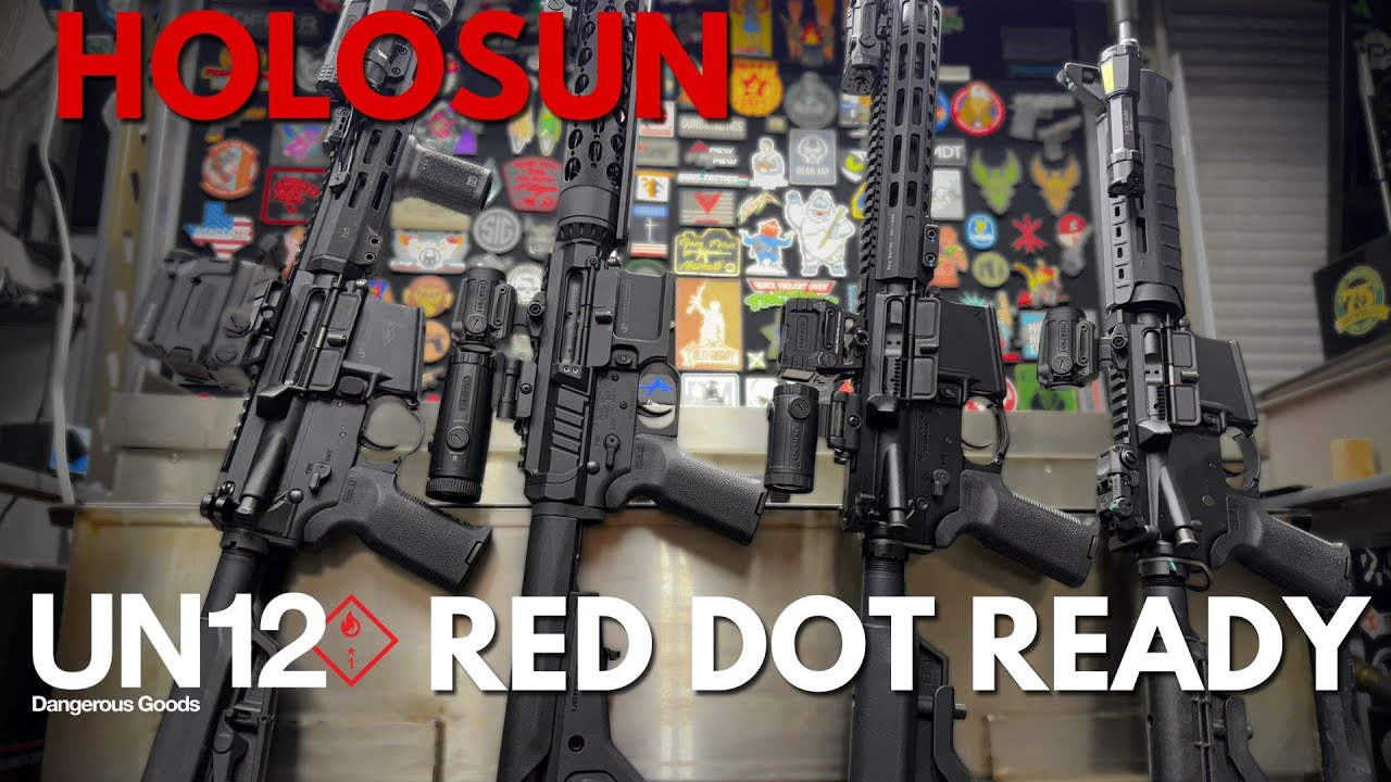 Подготовка винтовки Red Dot Ready