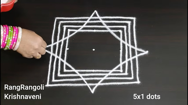 Dhanurmasam Sankranthi Muggulu🌷5x1 dots Friday Traditional Kolam🌷RangRangoli Krishnaveni
