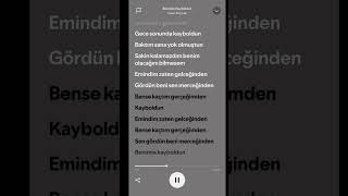 Kaan Boşnak - Benimle Kayboldun Şarkı Sözleri